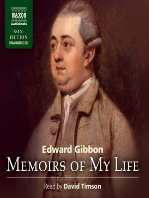 cover image of Edward Gibbon--Memoirs of My Life